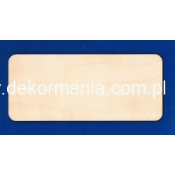 Podkładka,deseczka, tabliczka   23x10cm  , zaokr.boki
